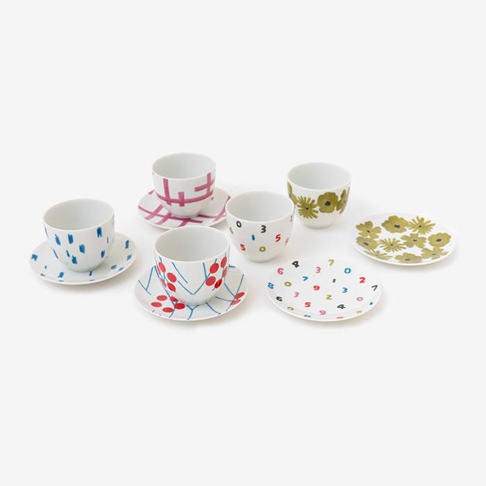 SOU・SOUオリジナル 湯呑み5柄セット／色々