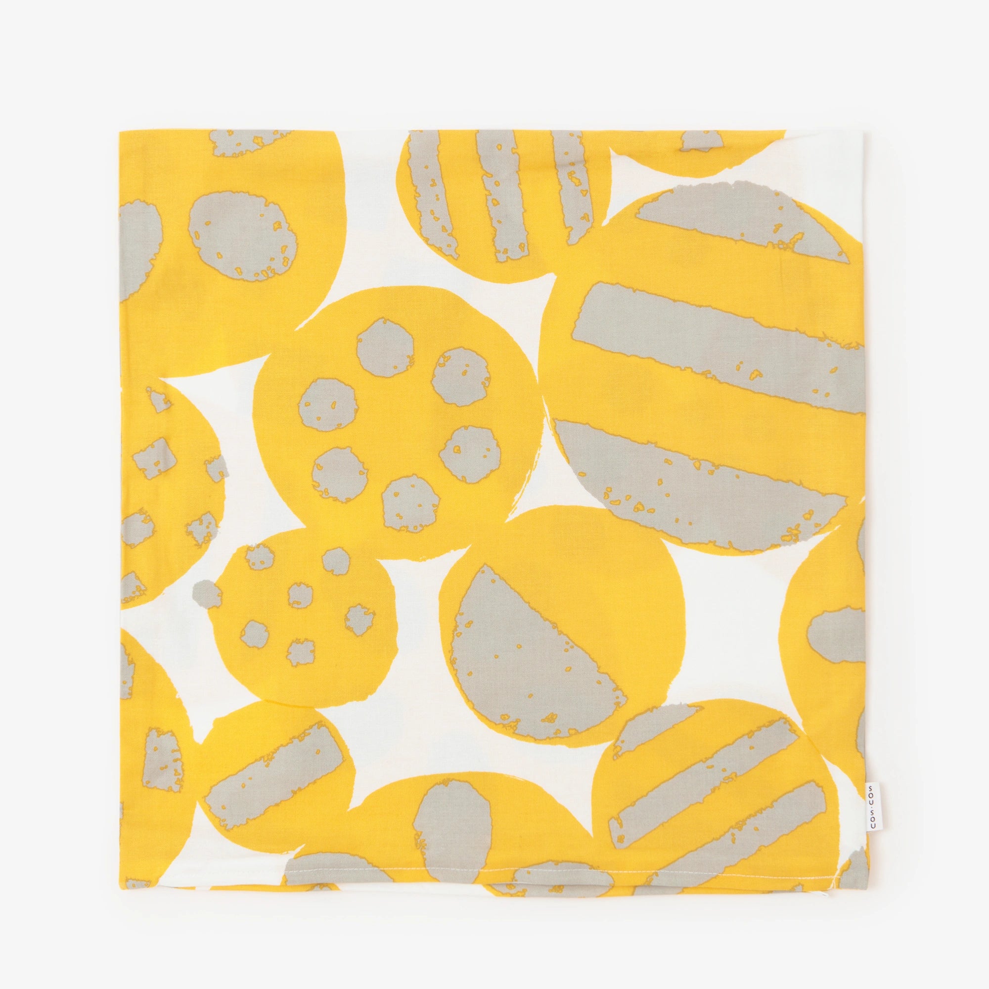 【4週間後発送】平織り21番手 クッション（座布団）カバー／うらら 嬉々（きき）