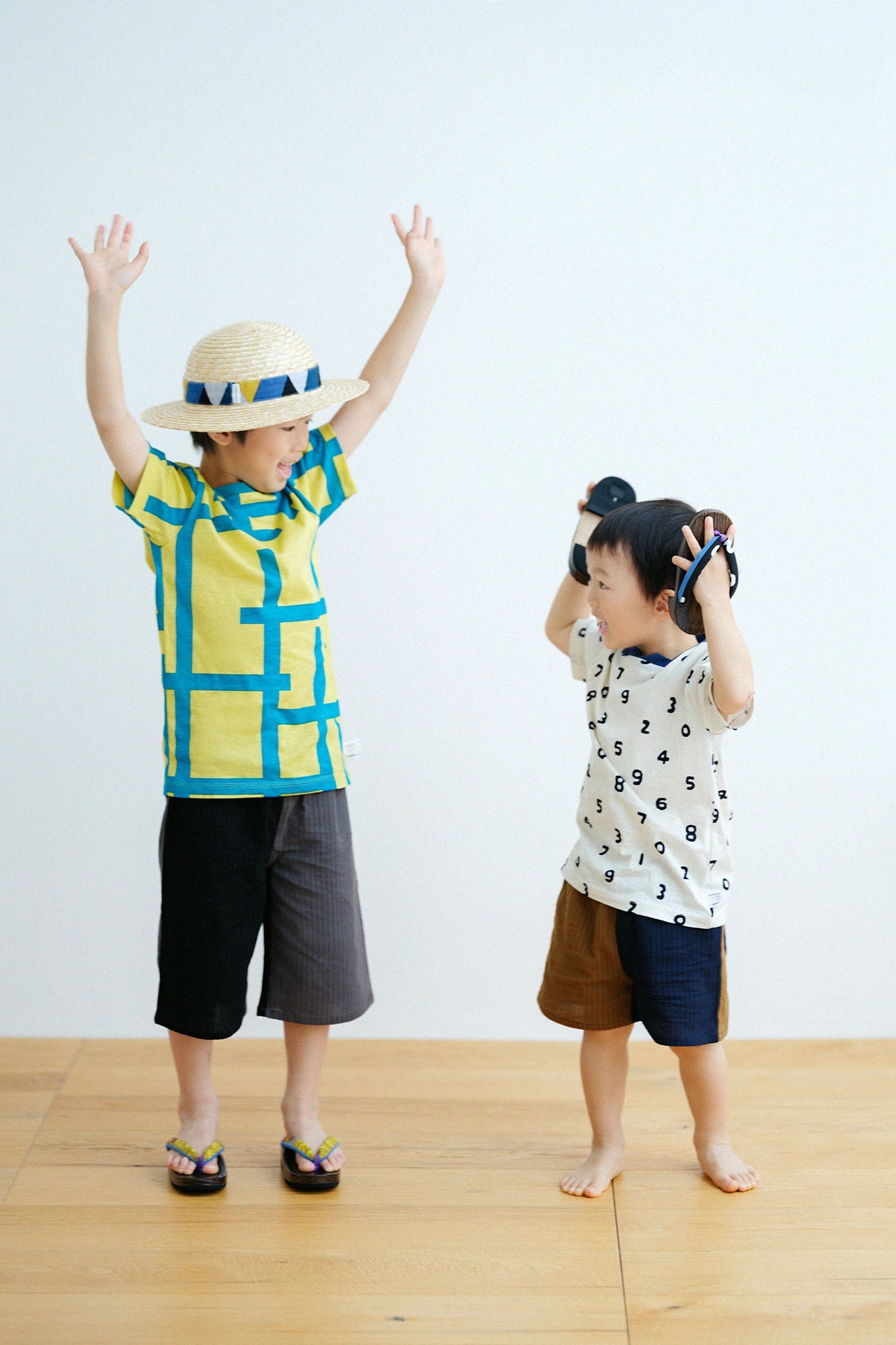 '身長：'116cm,'年齢：'7歳,'着用サイズ：'L,
左下