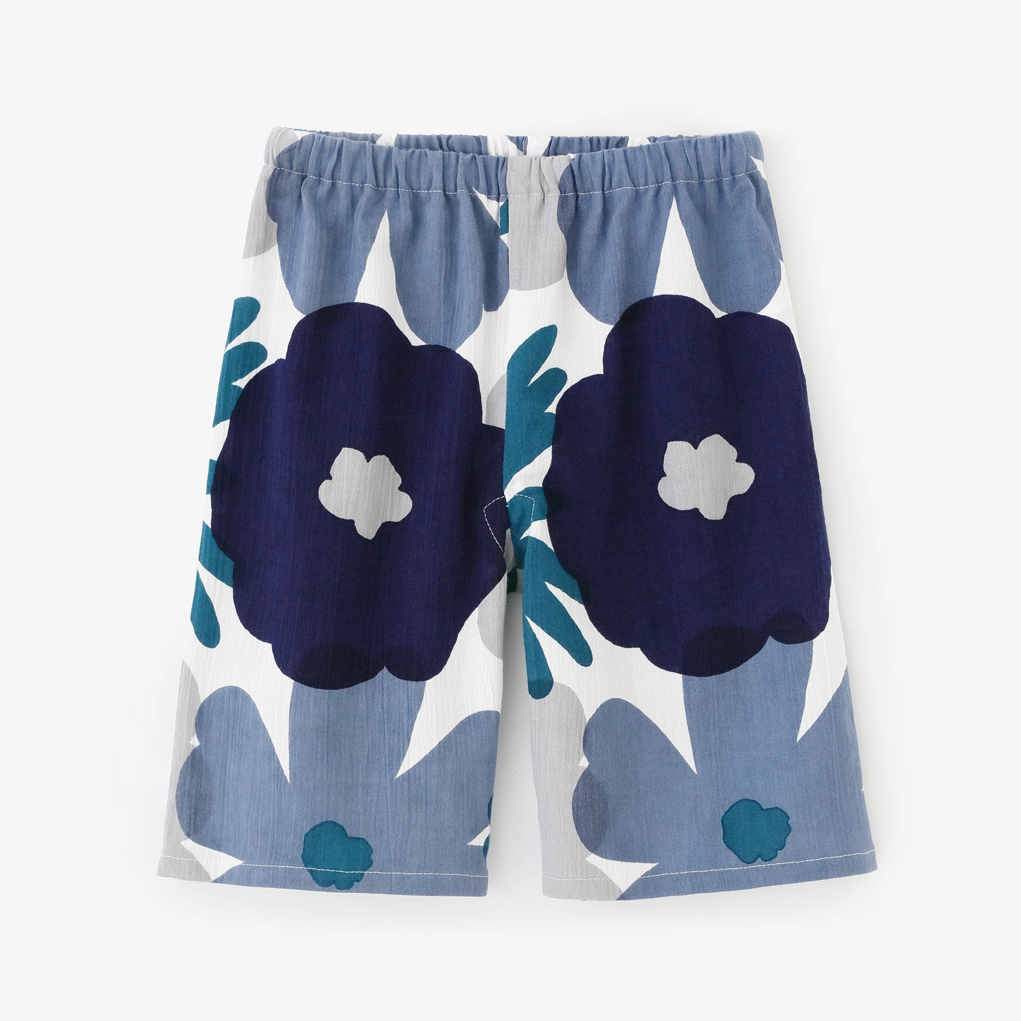 ●たかしまちぢみ 20/20 こどもんぺ ひざたけ／おおらかとりどり