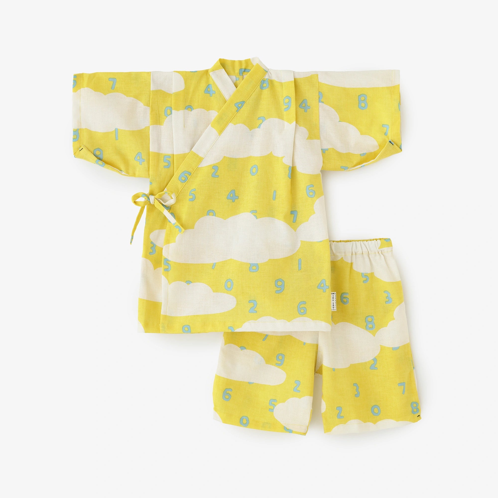 ●Isemomen Jinbei/Sosou Zuiun pour enfants, couleur citron