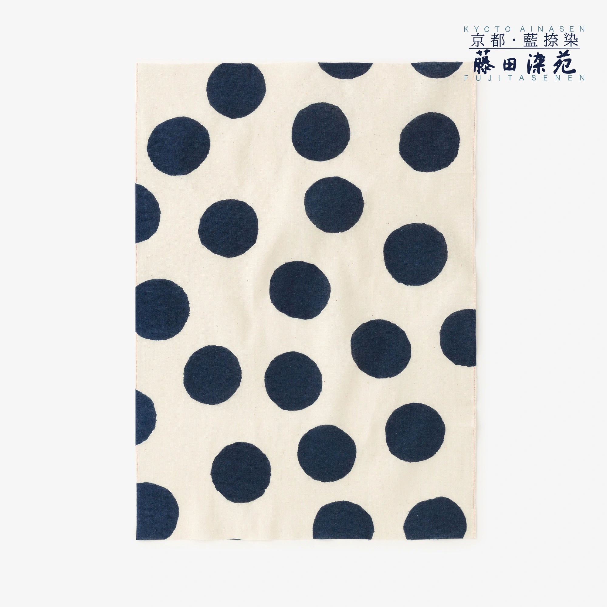 SOU・SOU×Fujita Dye-en Indigo-gefärbtes Tenugui (Hime-Länge)/Suigyoku
