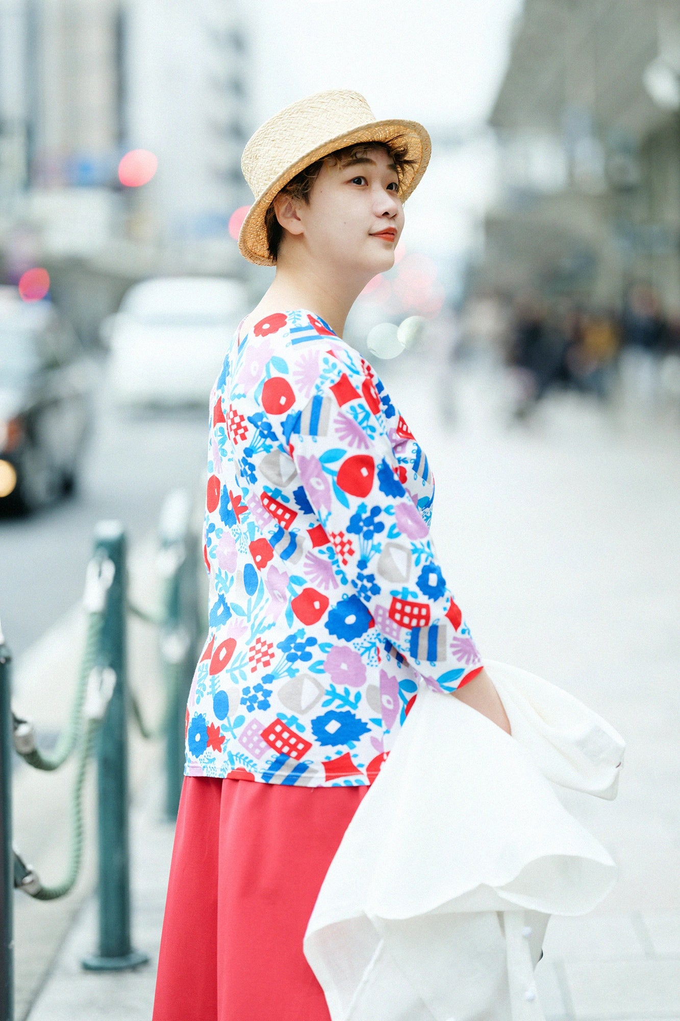  Unnecked Jibang 3/4 Länge/Chat