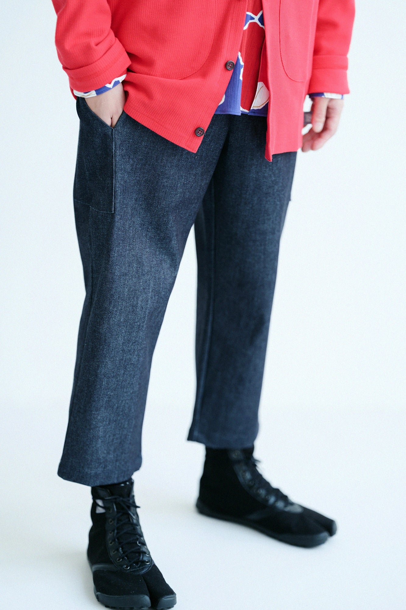 하이스트레치데님 BIKE 스테테코/인디고 