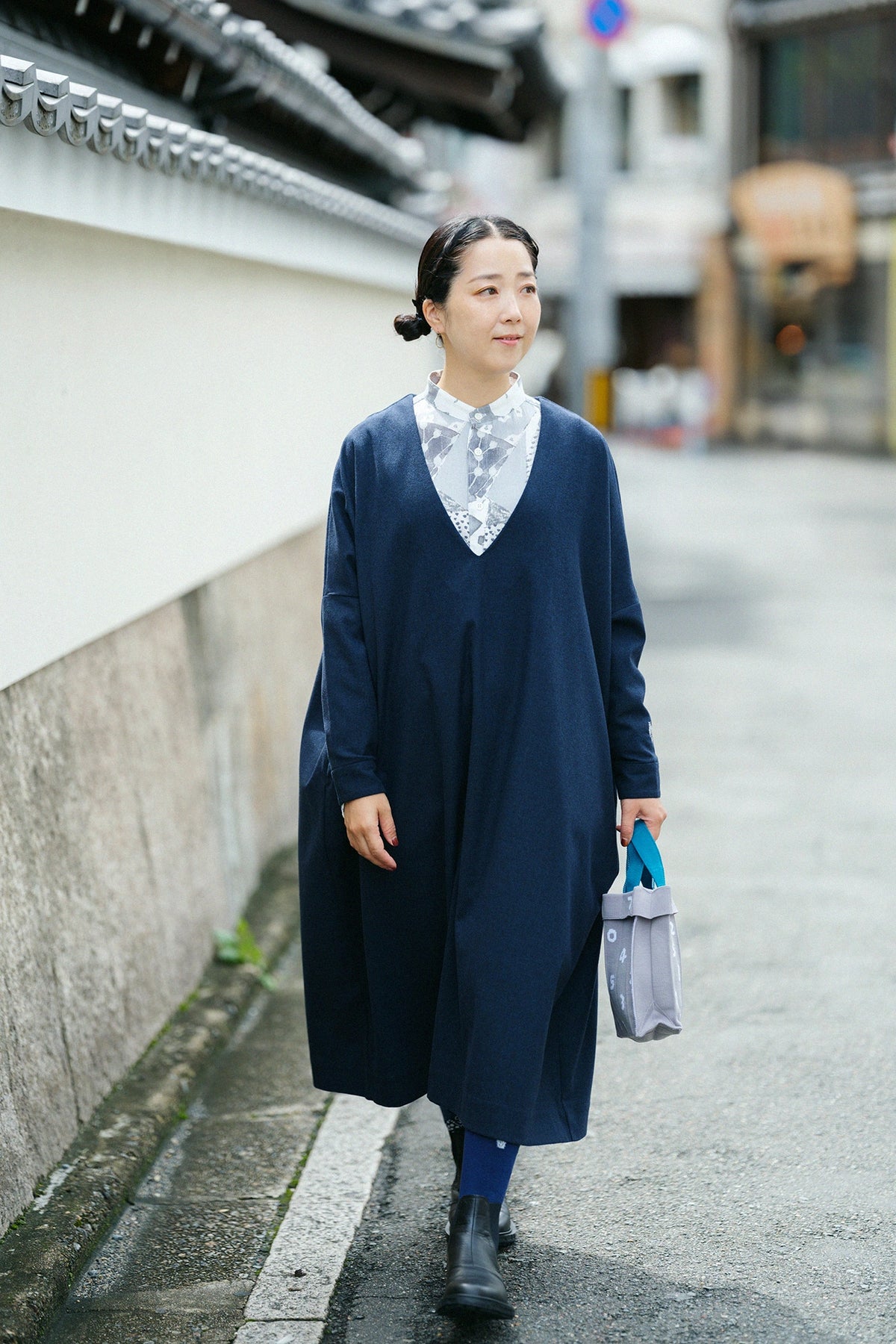 'ส่วนสูง：'154cm,'ไซซ์ที่สวมใส่：'ผู้หญิง F
