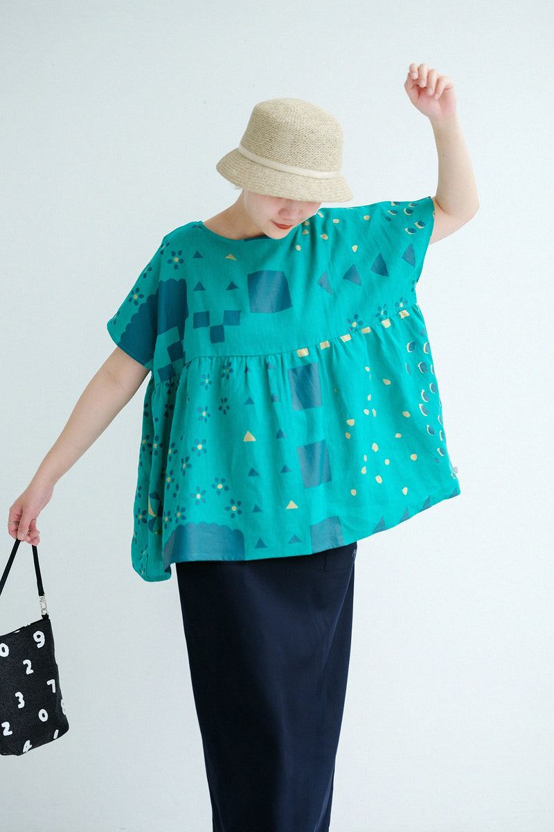 【Réservation】Blouse en lin 