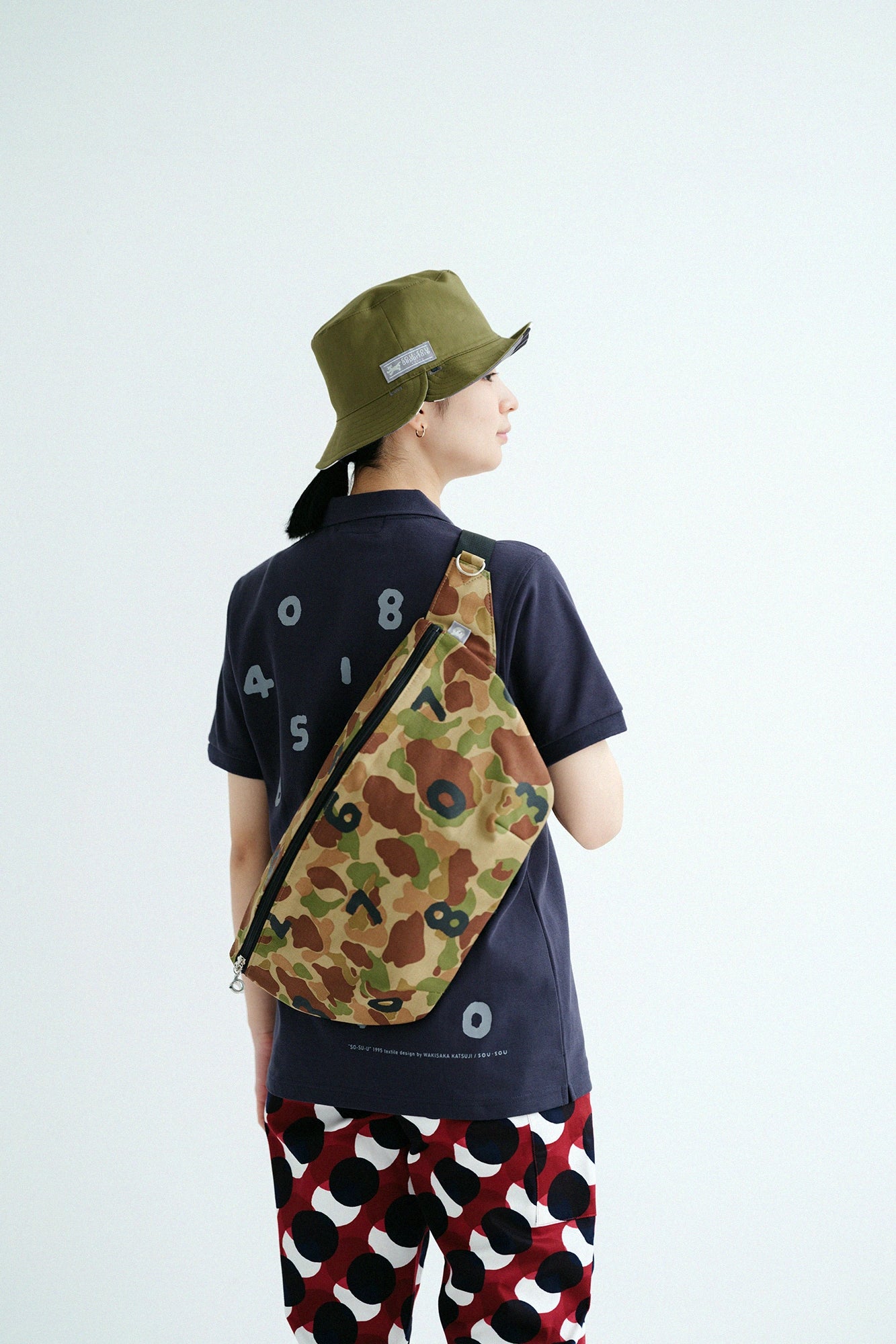 Doppelgesicht d. Leichensack/Entenjäger-Camouflage SO-SU-U Olivbeige