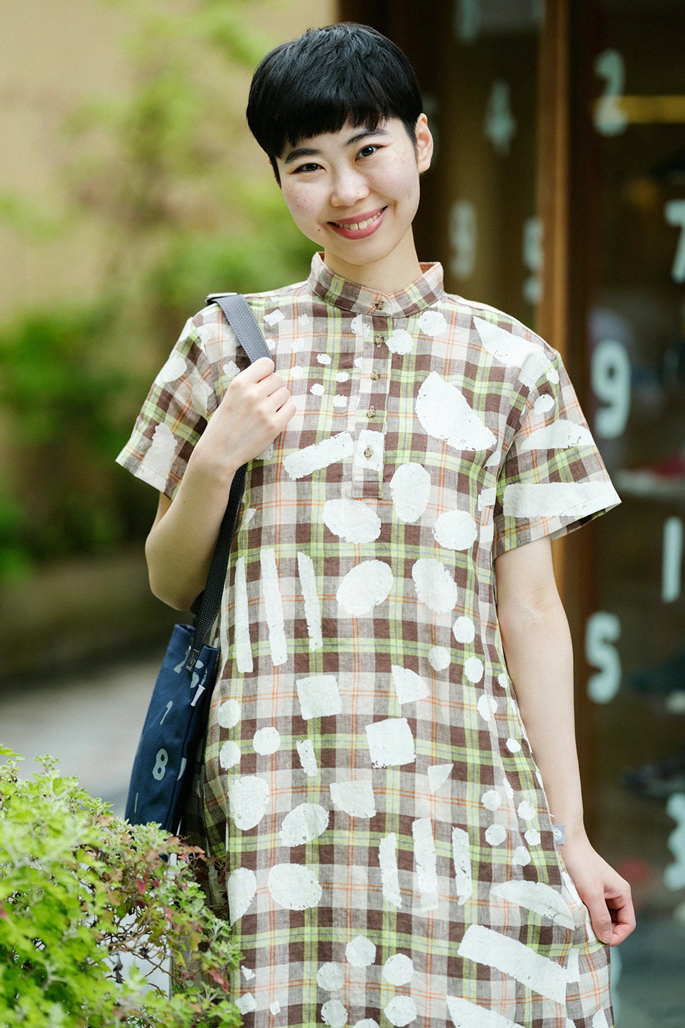 '身長：'164cm,'着用サイズ：'女M,左上
