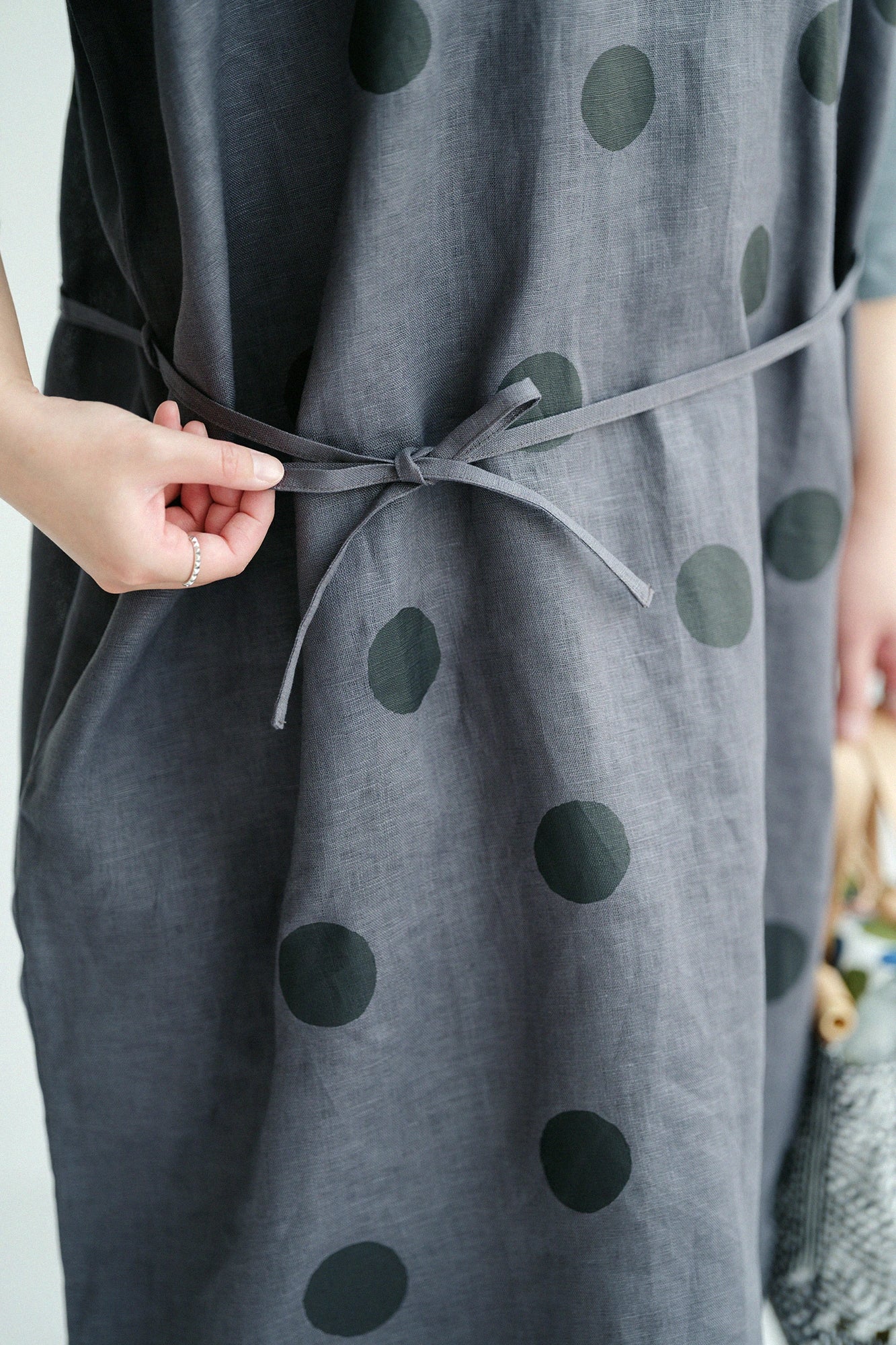 마 직사각형 원피스／스이교쿠마아라（마아라）와 여백 소탄색（케시즈미이로） 