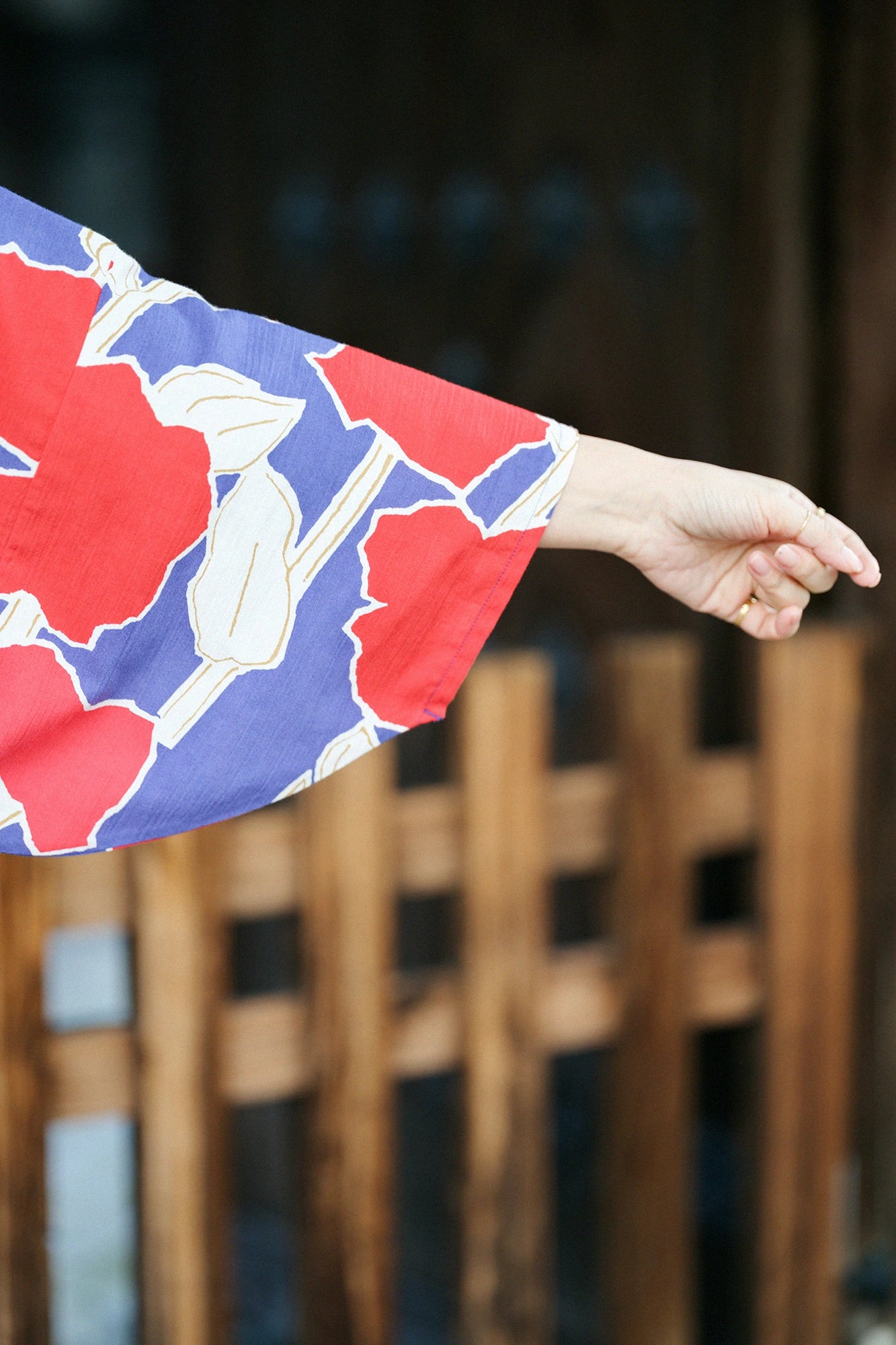  Takashima Chijime 20/20 Robe rectangulaire Naginata/Adeyaka