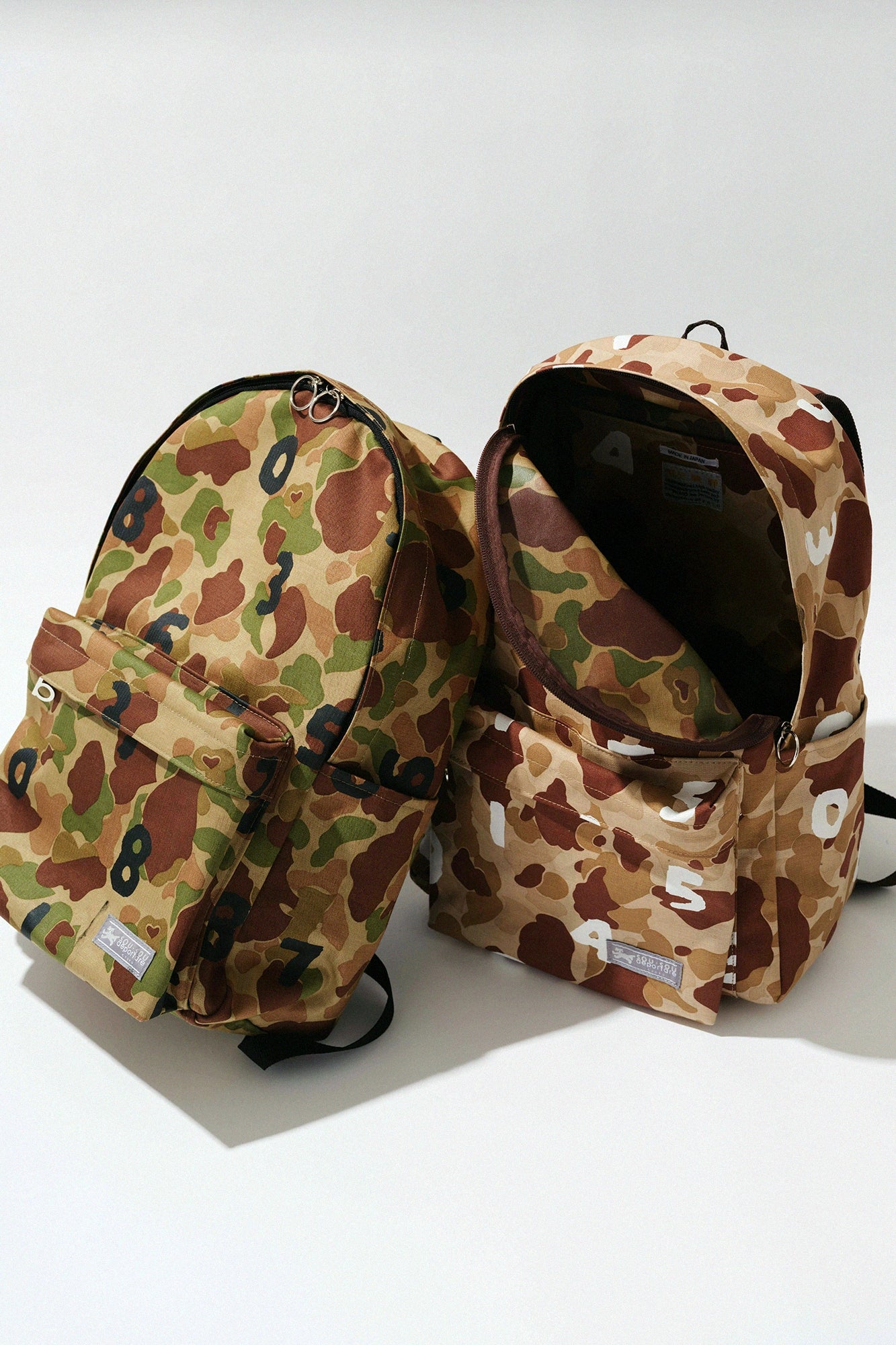 Double Face d. Backpack／duck hunter camo SO-SU-U Olive Beige