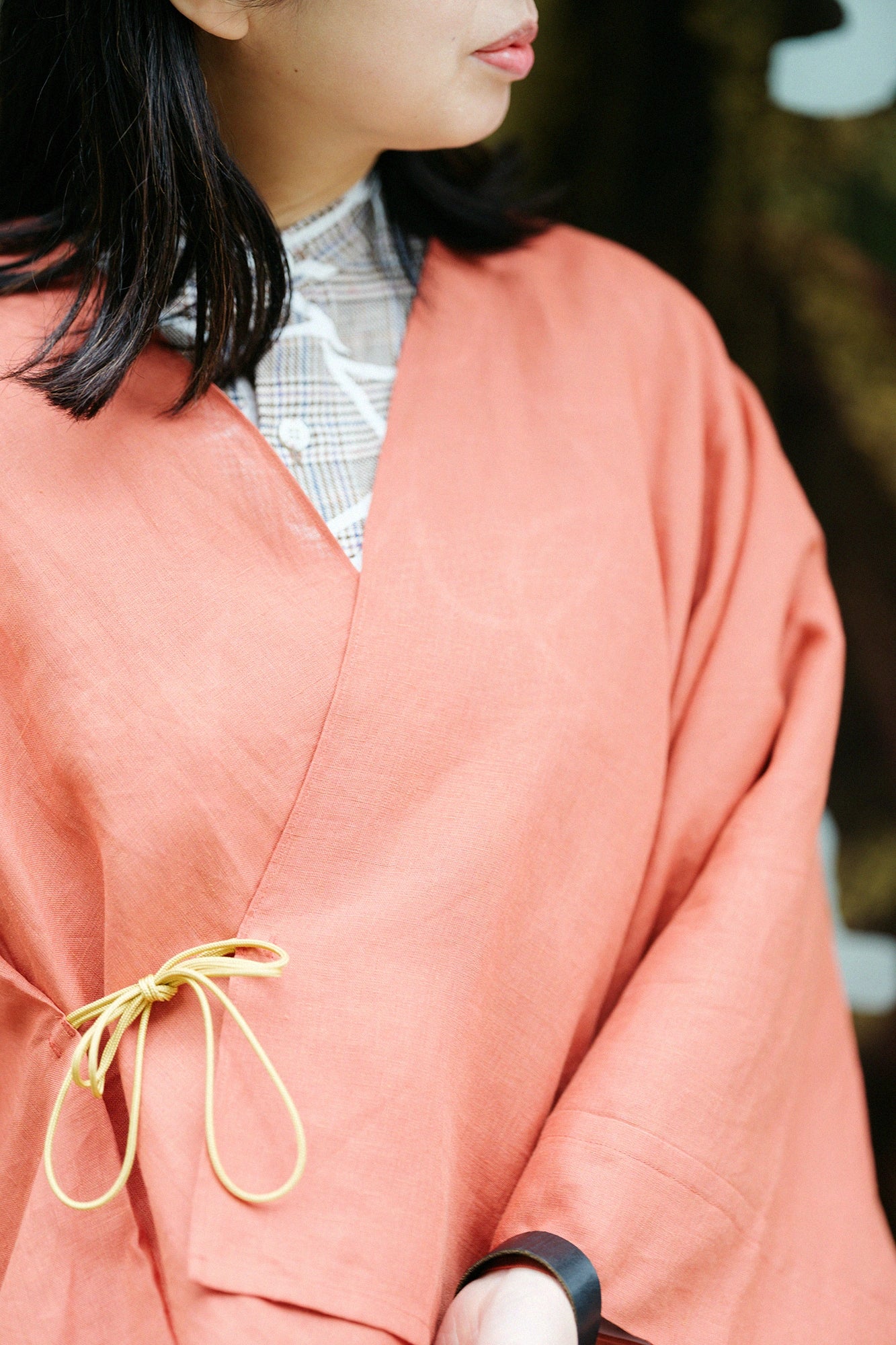 Asa Kisara-gi Kurz (Mijikatake) / Kaba-iro (Moosbraun) 