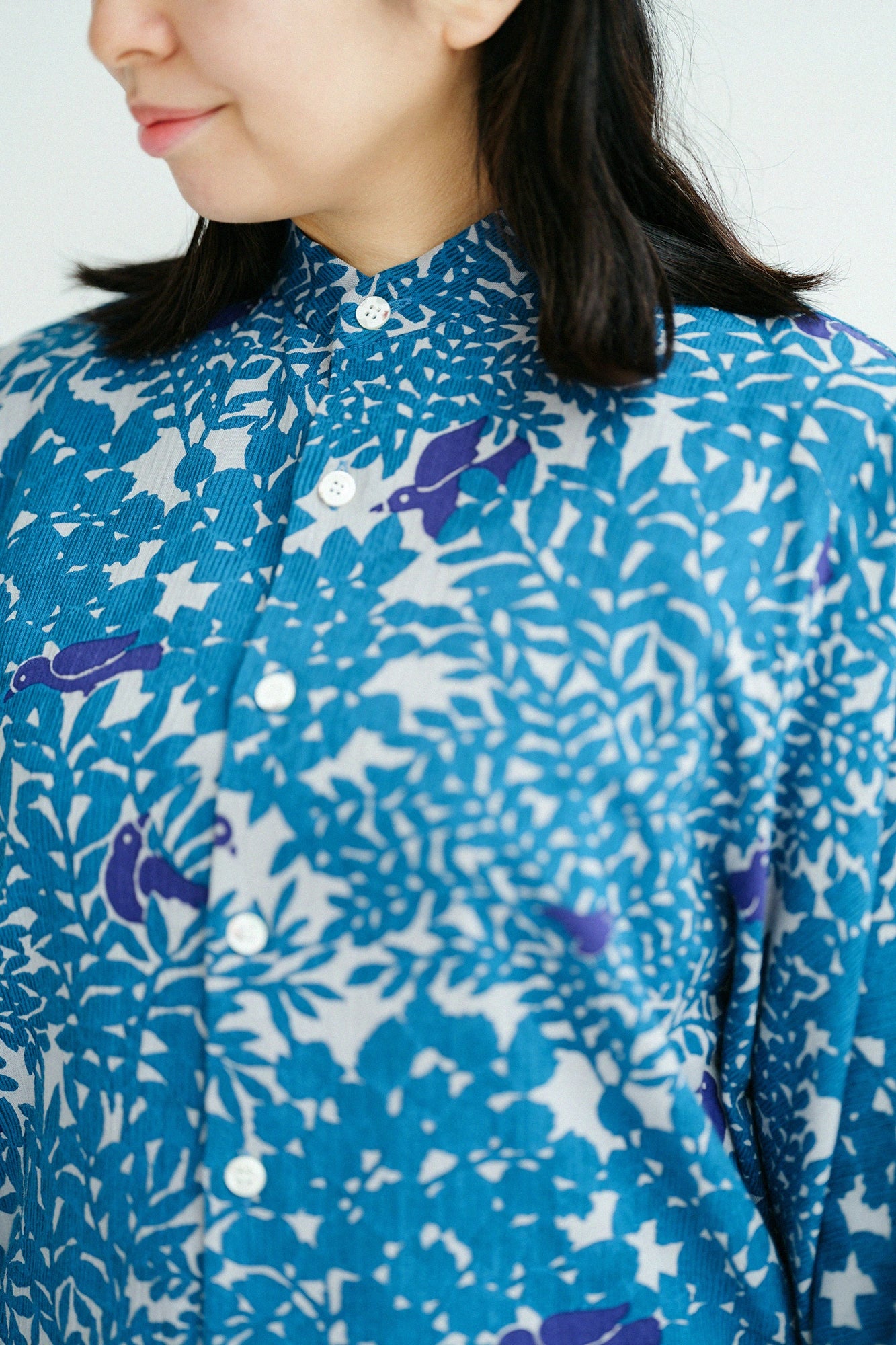 高島縮 20/20 草衣（そうい） 上（うえ）／さえずり