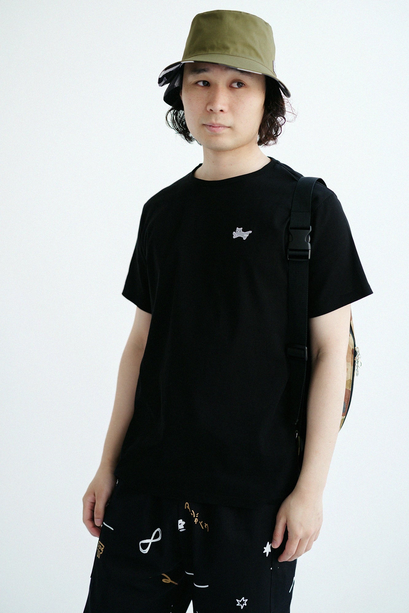 'Height:'175 cm,'WearsTaille : 'L,右上