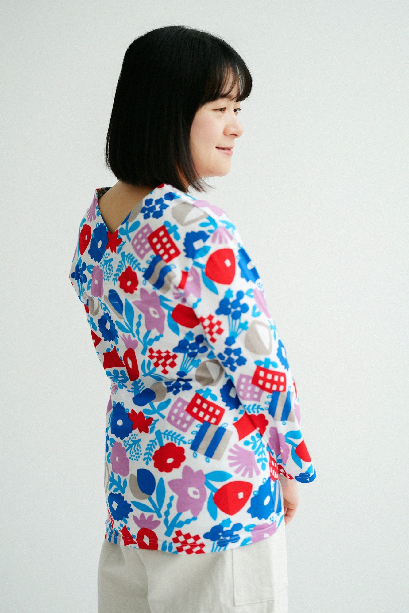  Unnecked Jibang 3/4 Länge/Chat