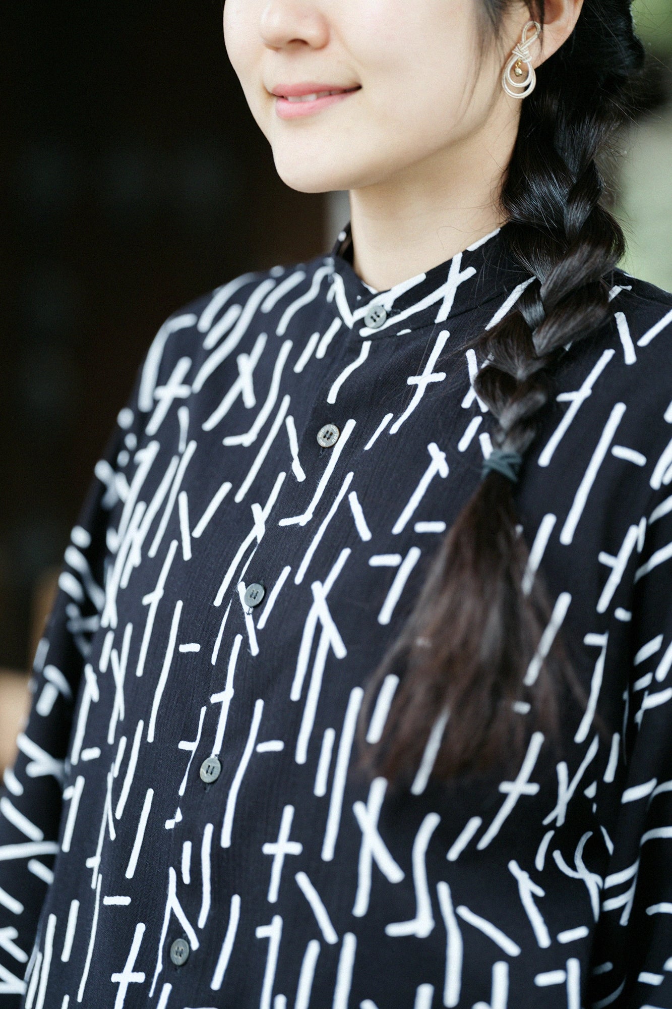 高島縮 20/20 草衣（そうい） 上（うえ）／時（とき）しるべ