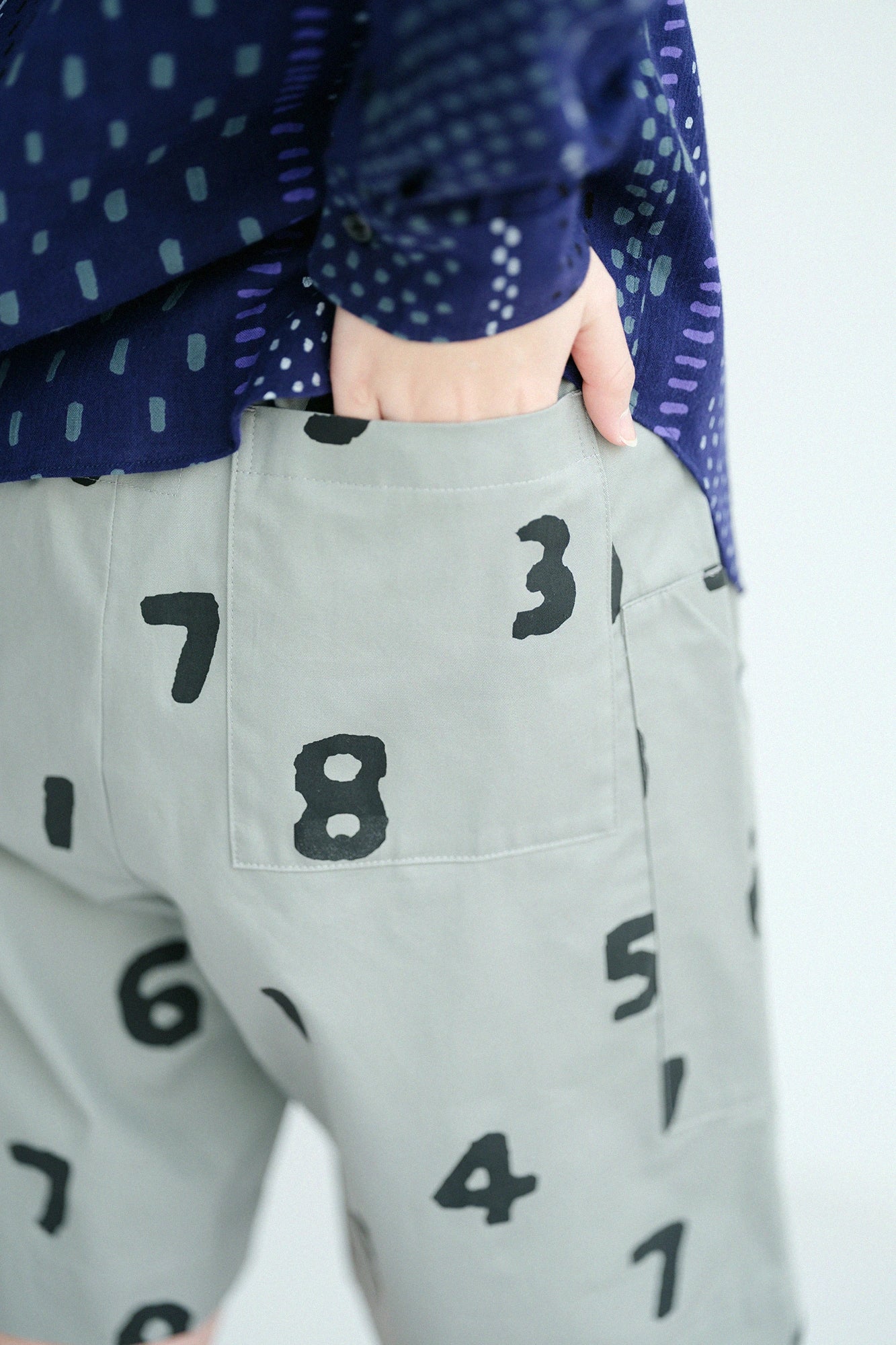 クレンゼ(R)ツイル BIKEショーツ／SO-SU-U グレー