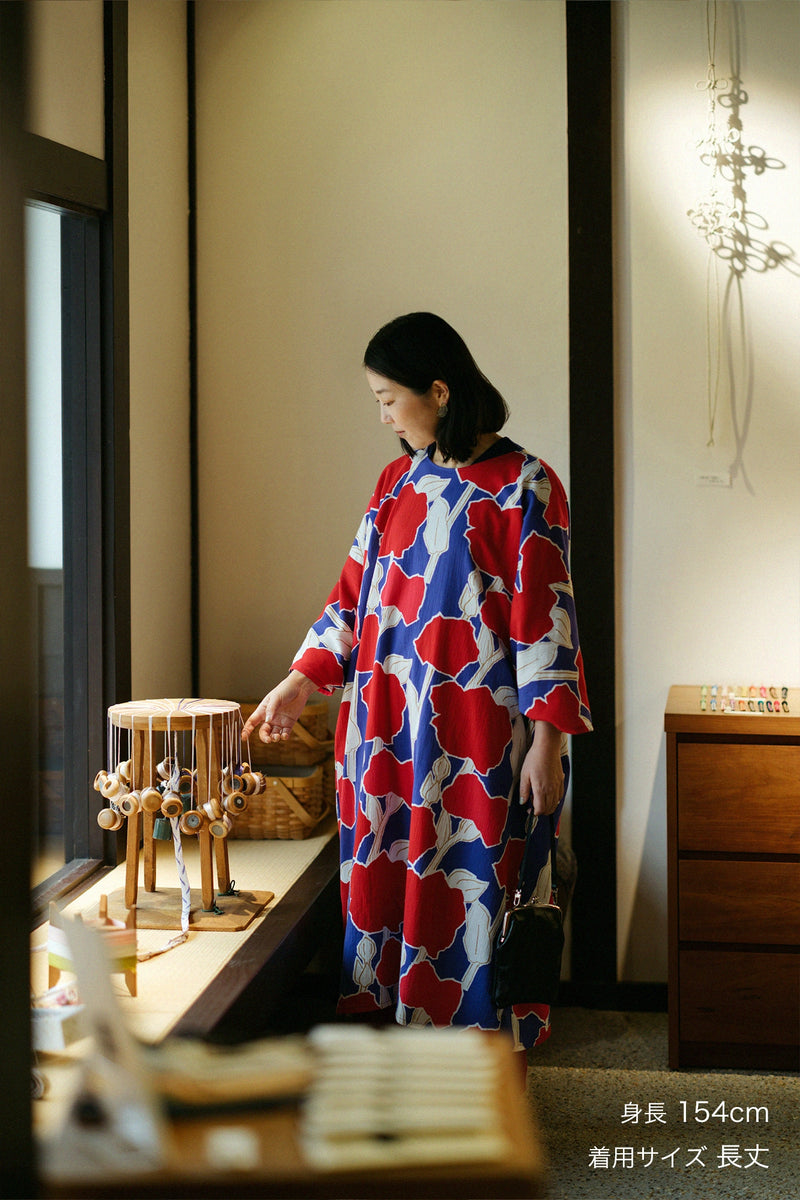 【5월 초순 발송 예정】타카시마치지미 20/20 나기나타 직사각형 원피스