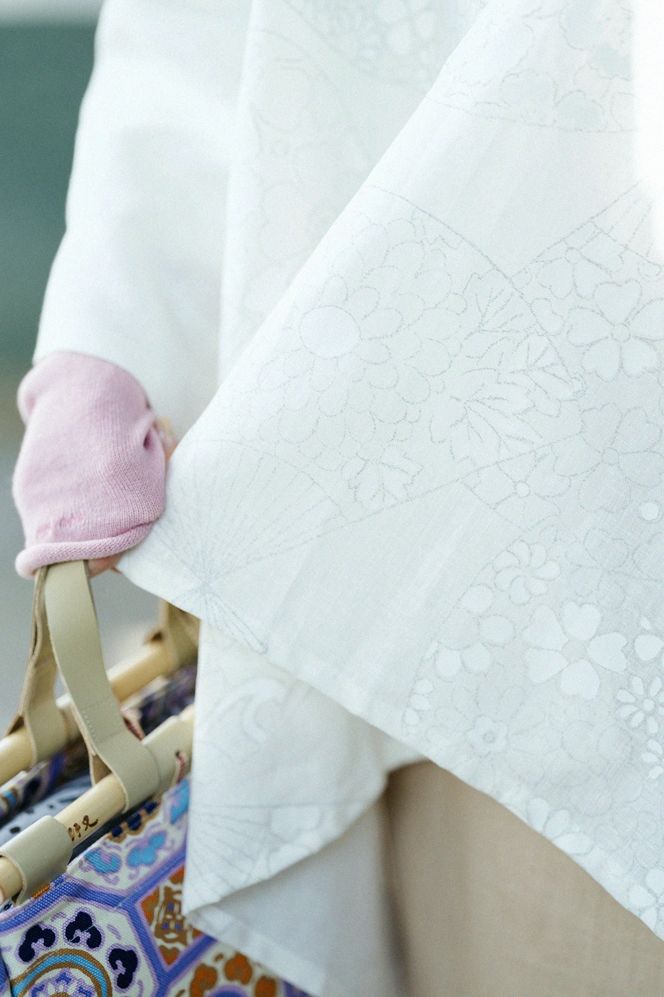 麻 きさらぎ／扇（おうぎ）と余白（よはく） つくも