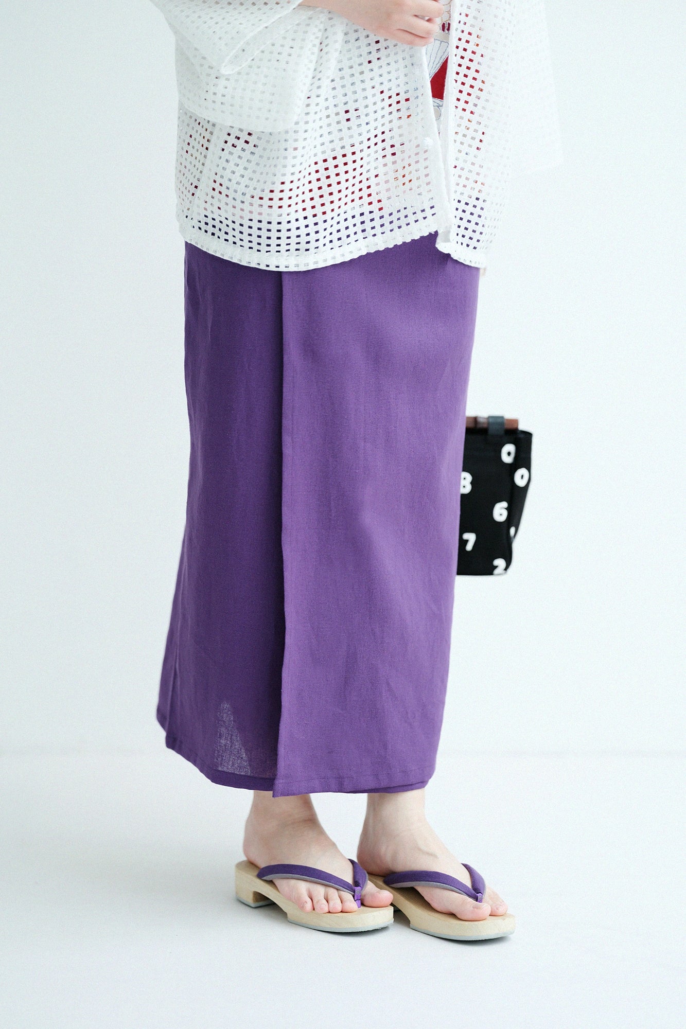 [Expédition prévue vers le 21 avril] Chanvre Koshiki/Dark Purple (Kokimurasaki)