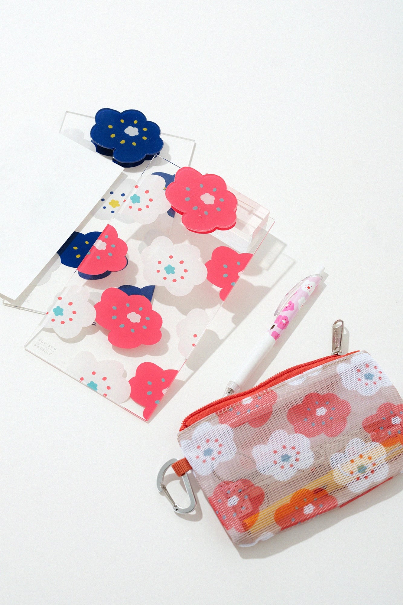 SOU・SOU×誠品書店 A6クリップボード／ほほえみ SF