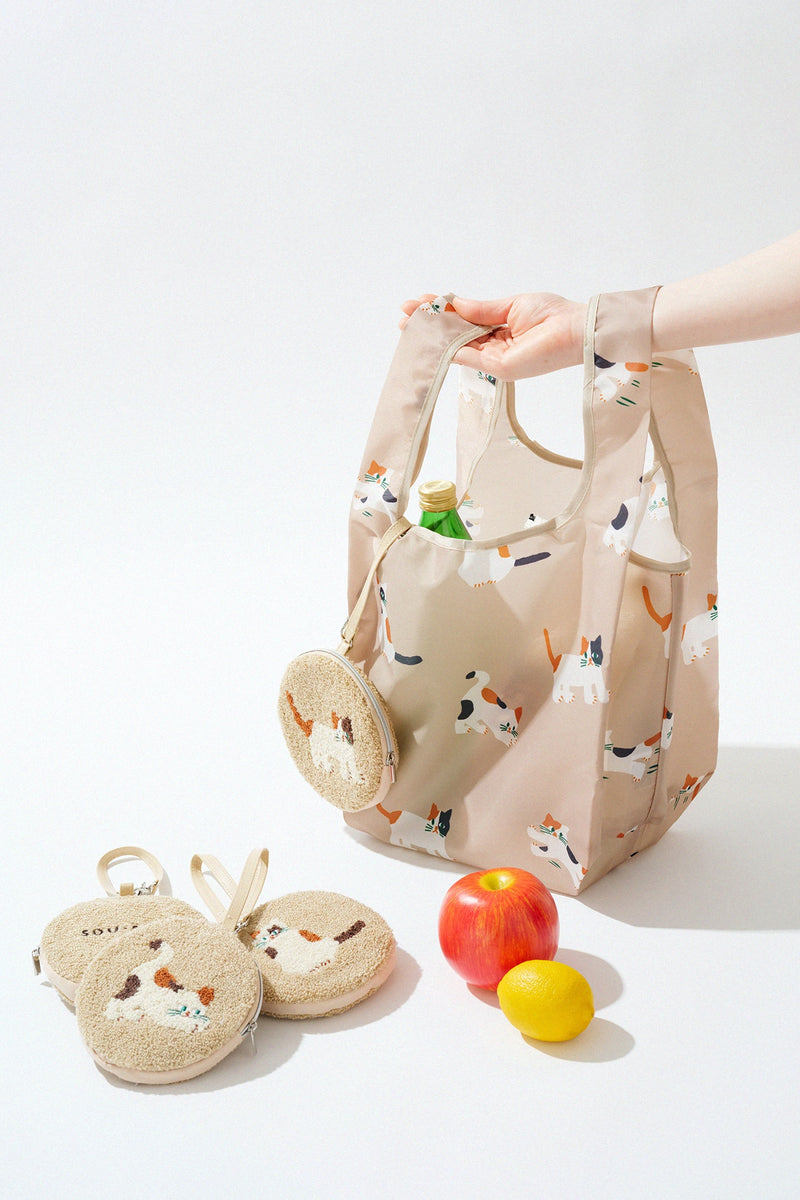 SOU・SOU×Eslite Bookstore Calico Katzenbeutel und Öko-Tasche