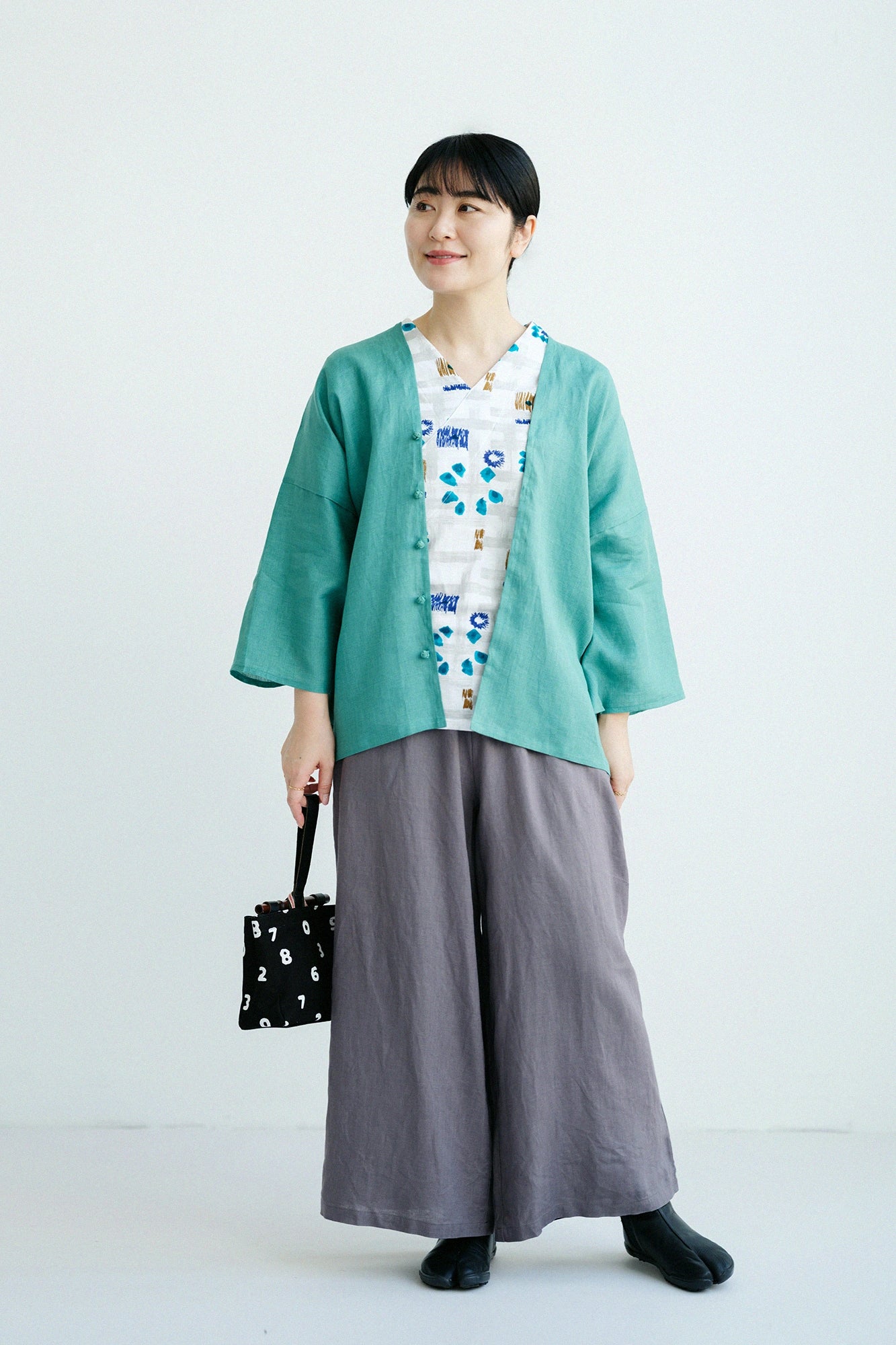 抜衿ジバン 七分丈／つむぐ