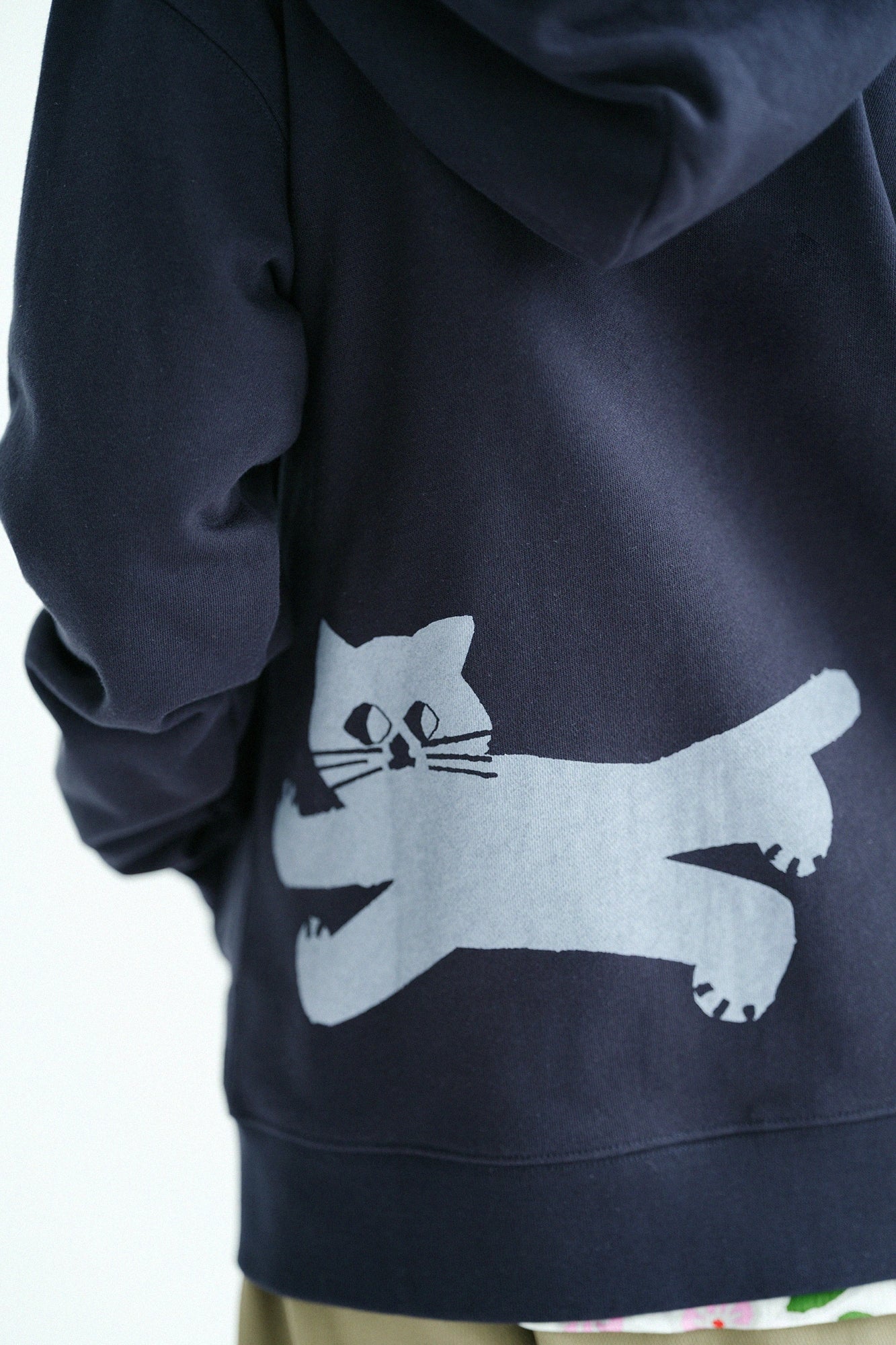 Parka sweat-shirt zippé Deportale [9.7]/Marine foncé