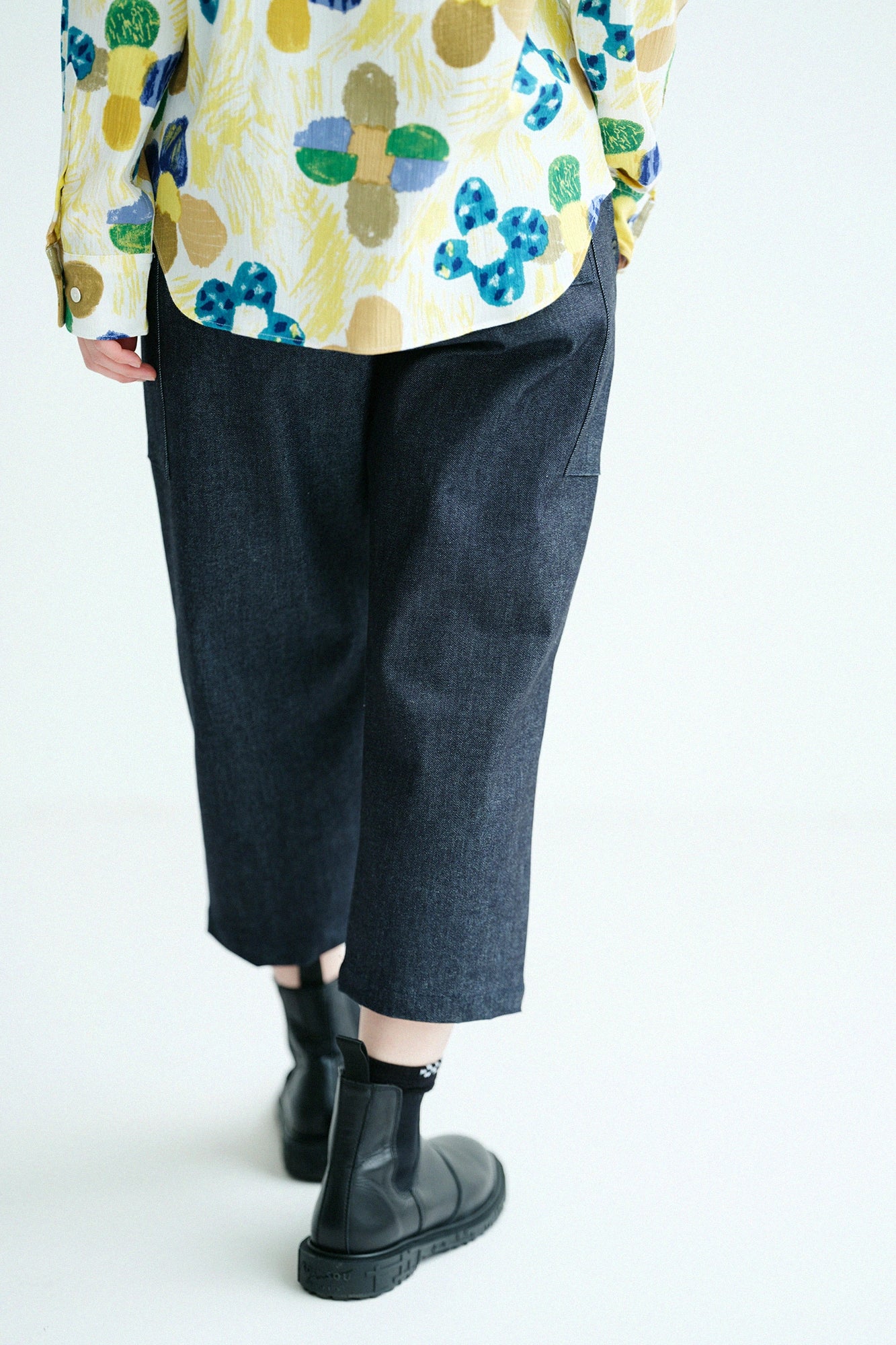 하이스트레치데님 BIKE 스테테코/인디고 