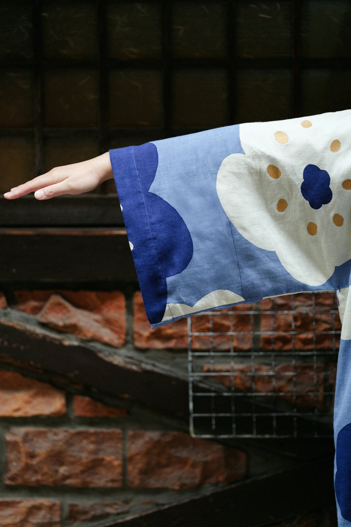 伊勢木綿 文（ぶん） 大帷（おおかたびら）／ほほえみ