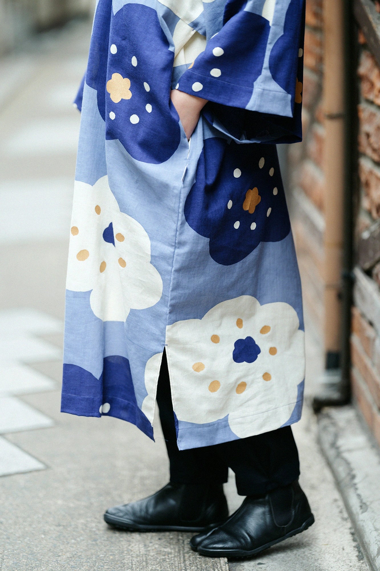 伊勢木綿 文（ぶん） 大帷（おおかたびら）／ほほえみ